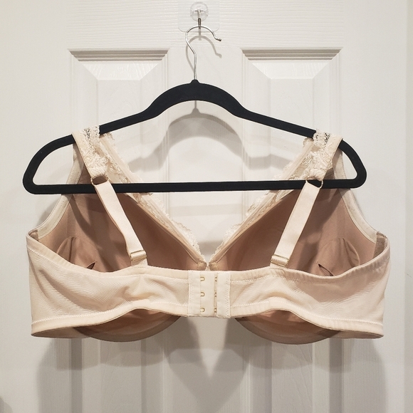 ThirdLove 24/7 Lace Sea Salt Contour Plunge Bra - Sz 42F US/UK - Picture 3 of 9